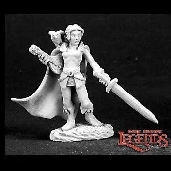 03139 Shaelin Female Bard - DHL Metal