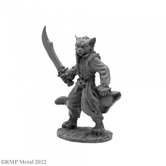 04055 Catfolk Buccaneer - DHL Metal