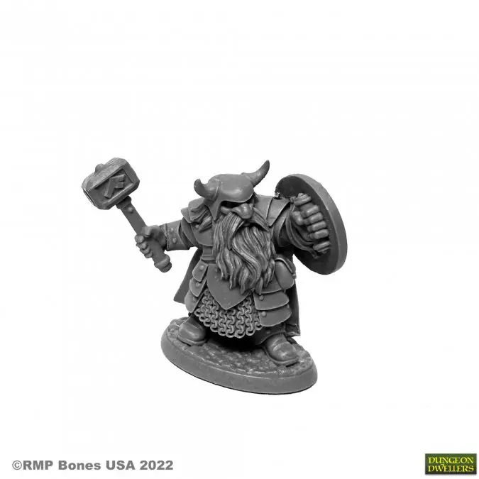 07011 Borin Ironbrow - Bones USA Dungeon Dwellers