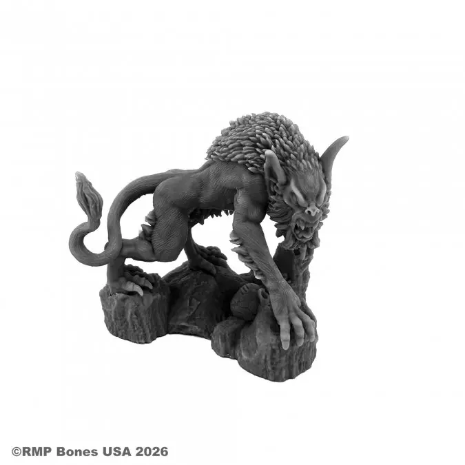 07222 Greater Barghest- Bones USA Dungeon Dwellers
