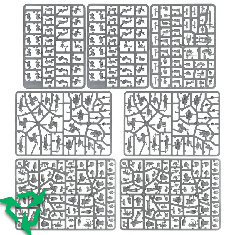 10x MkVI Heavy Weapon Team - On Sprue (Trade In)