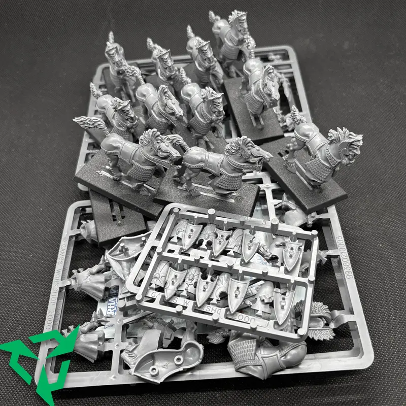 11 Part-Assembled Silver Helms