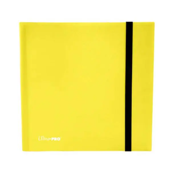 12-Pocket Eclipse PRO-Binder - Lemon Yellow