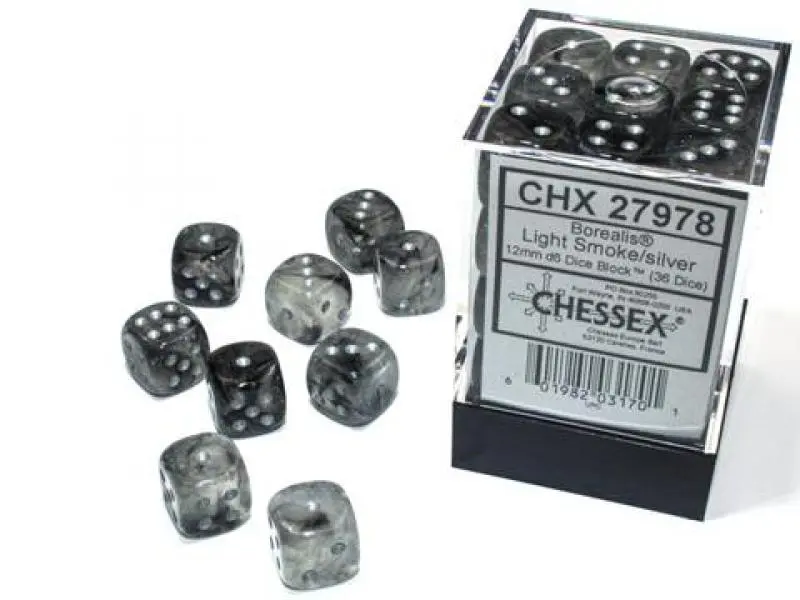 12mm d6 Borealis Luminary Dice Block