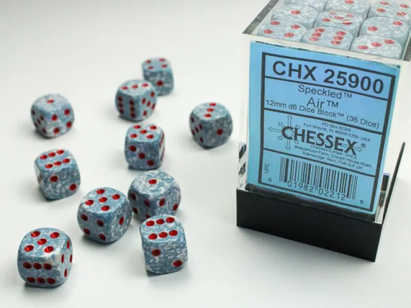 12mm D6 Dice Block (36)
