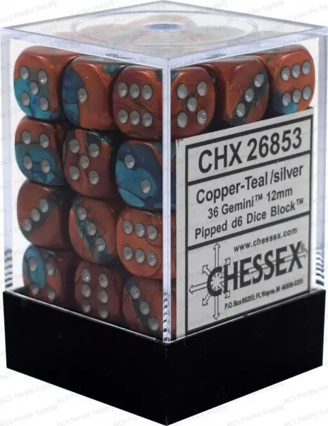 12mm D6 Dice Block (36)