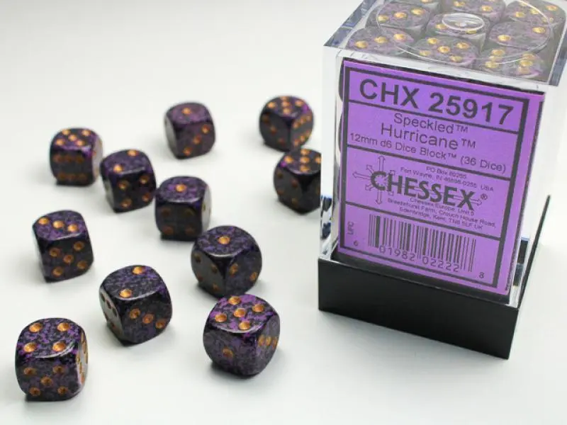 12mm D6 Dice Block (36)