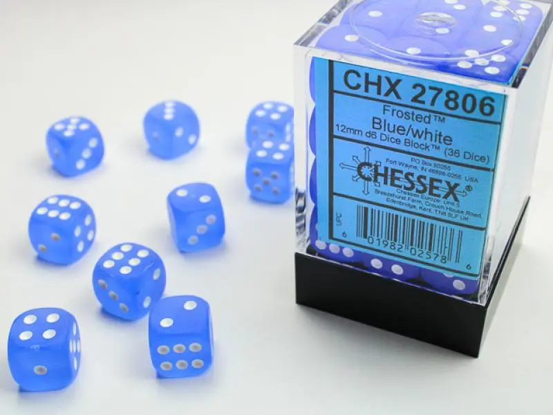 12mm D6 Dice Block (36)