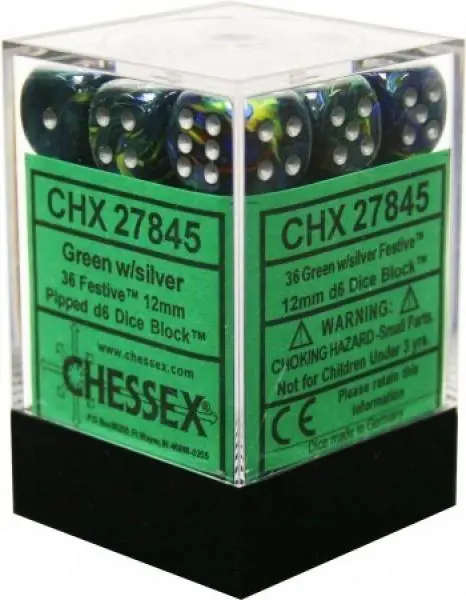 12mm D6 Dice Block (36)