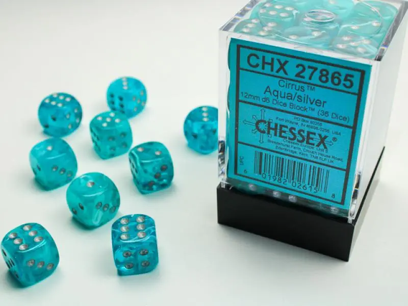 12mm D6 Dice Block (36)