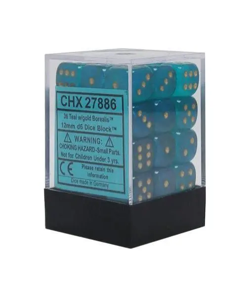 12mm D6 Dice Block (36)