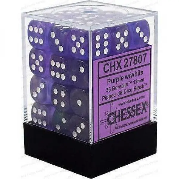 12mm D6 Dice Block (36)