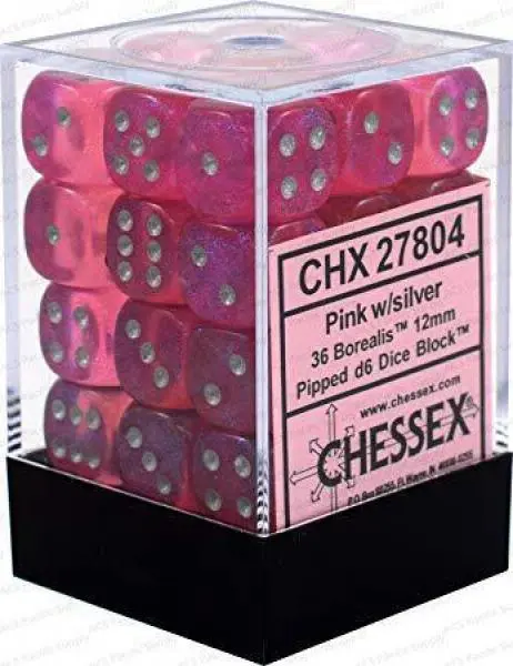 12mm D6 Dice Block (36)