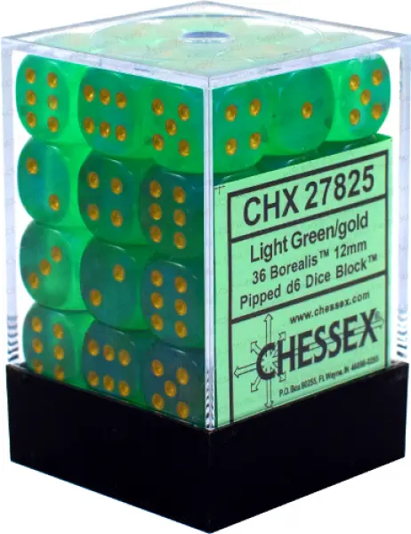 12mm D6 Dice Block (36)