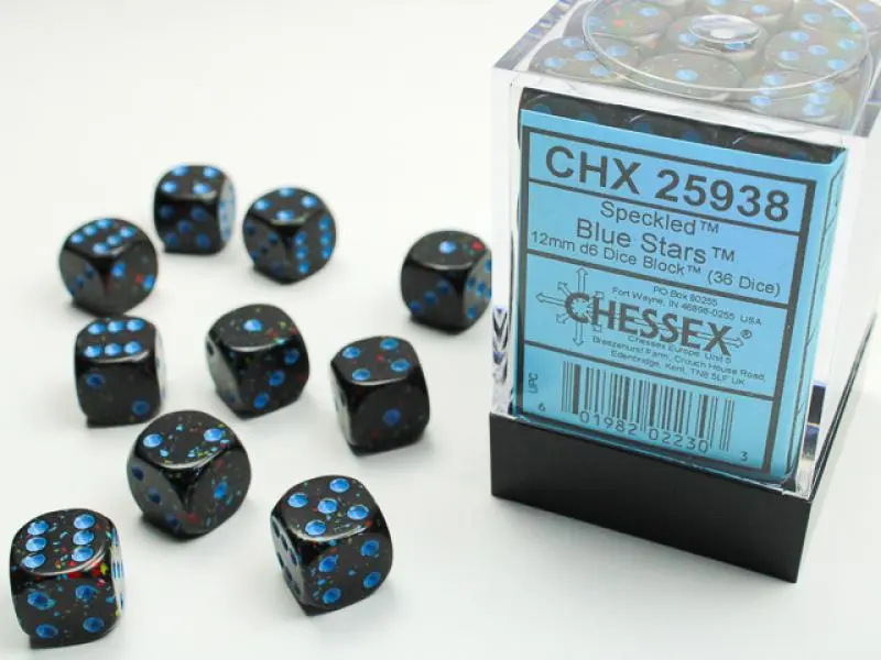 12mm D6 Dice Block (36)
