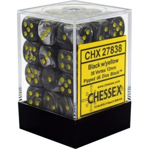 12mm D6 Dice Block (36)