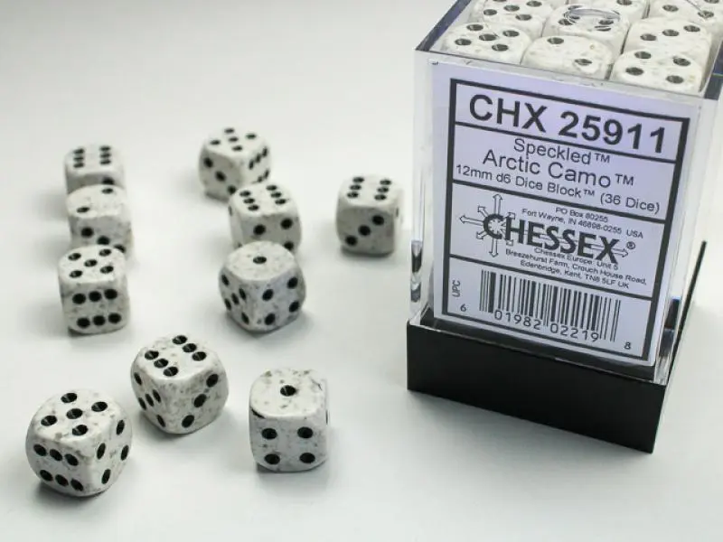 12mm D6 Dice Block (36)