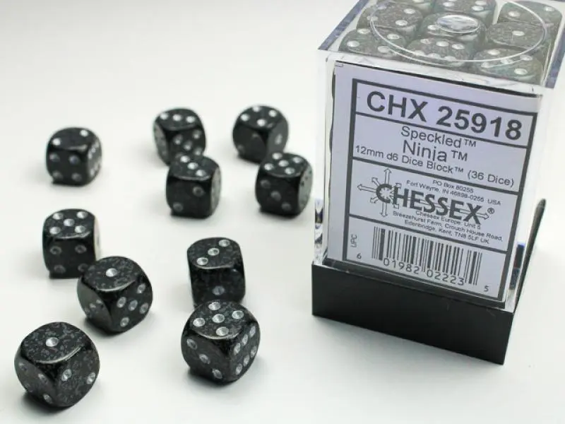 12mm D6 Dice Block (36)