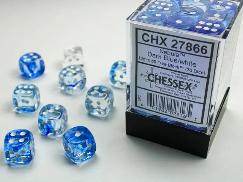 12mm D6 Dice Block (36)