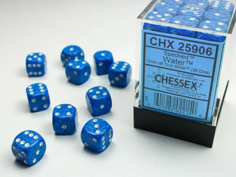 12mm D6 Dice Block (36)