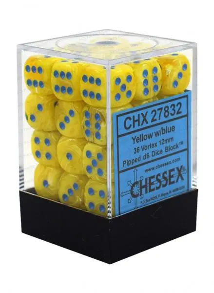 12mm D6 Dice Block (36)