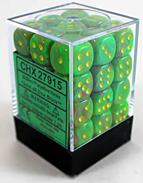 12mm D6 Dice Block (36)