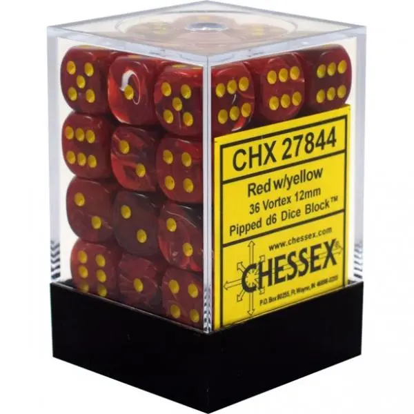12mm D6 Dice Block (36)