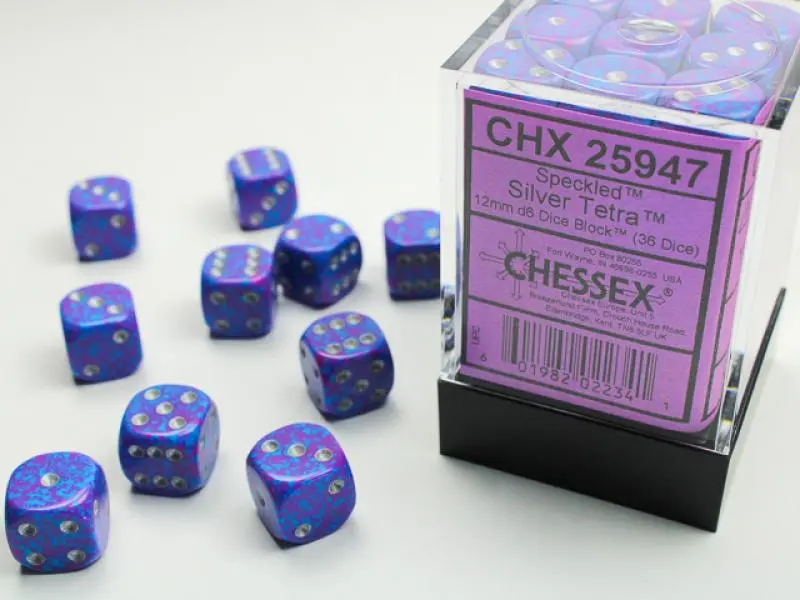 12mm D6 Dice Block (36)