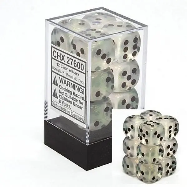 16mm D6 Dice Block (12)