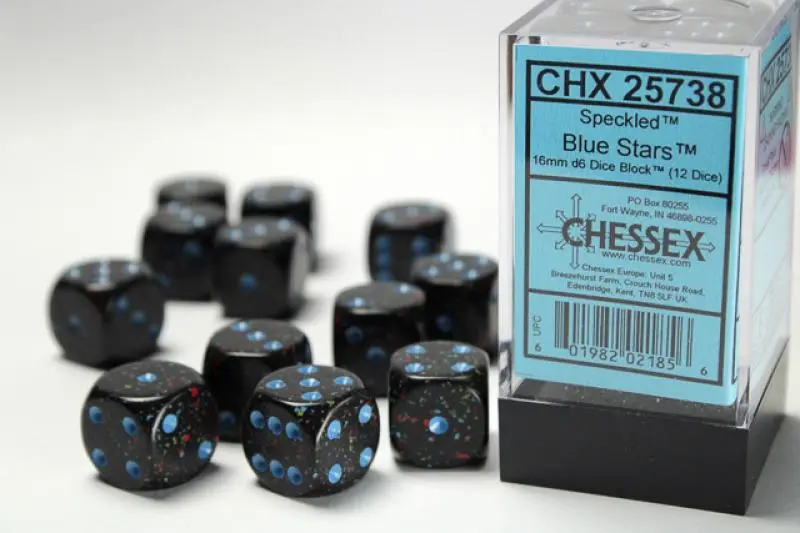 16mm D6 Dice Block (12)
