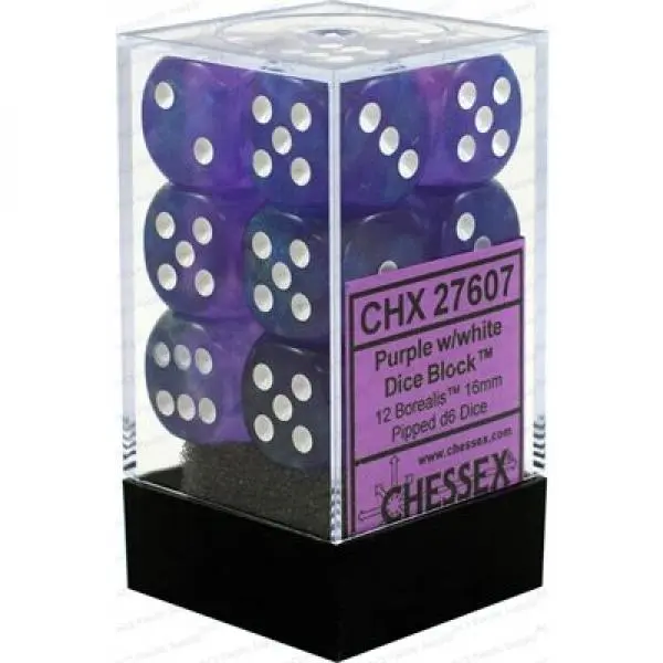 16mm D6 Dice Block (12)