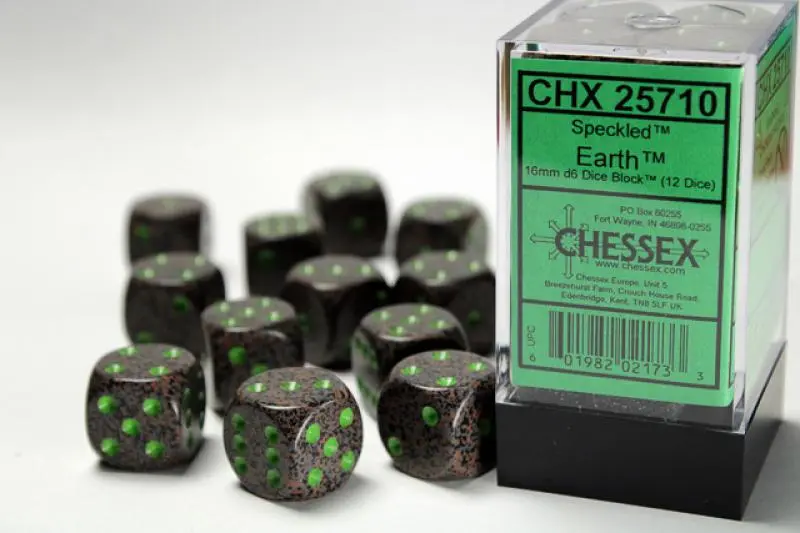 16mm D6 Dice Block (12)