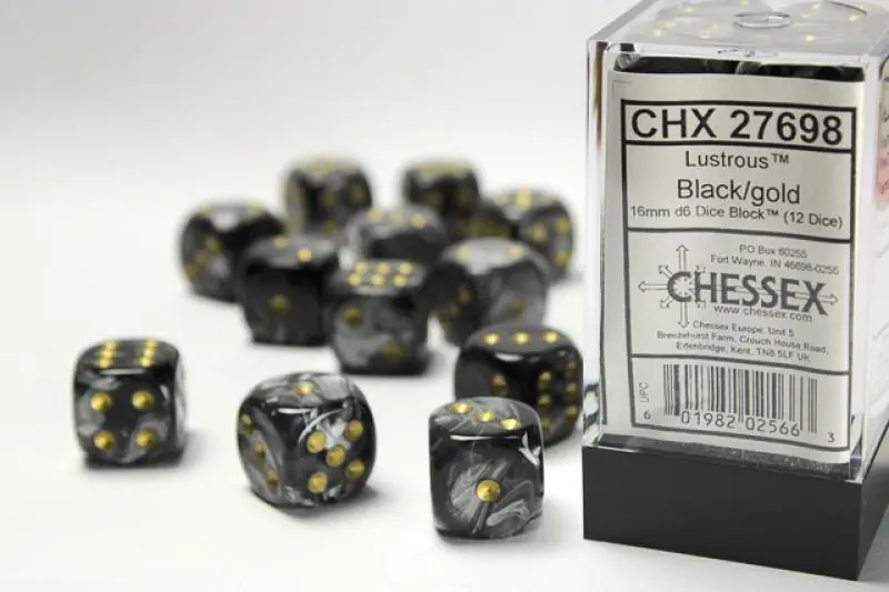16mm D6 Dice Block(12)