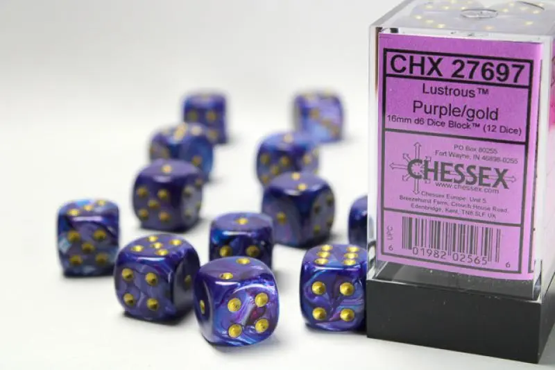 16mm D6 Dice Block(12)
