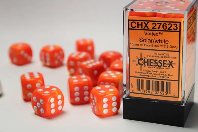 16mm D6 Dice Block(12)