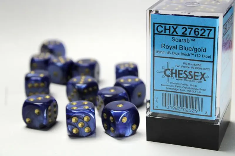 16mm D6 Dice Block(12)
