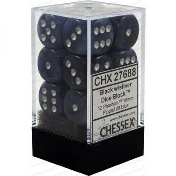 16mm D6 Dice Block(12)