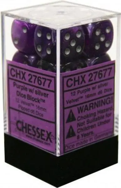 16mm D6 Dice Block(12)