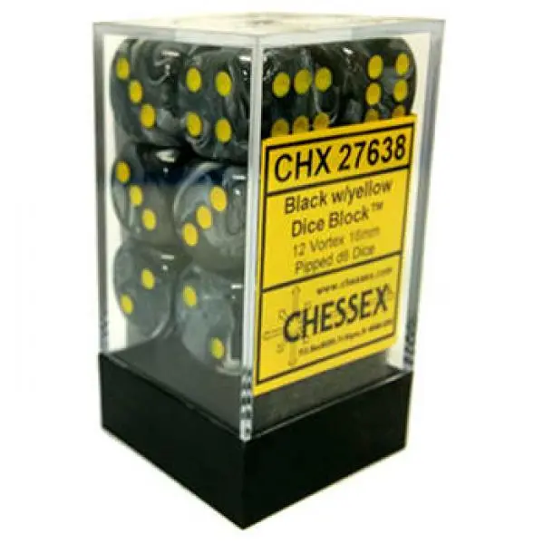 16mm D6 Dice Block(12)