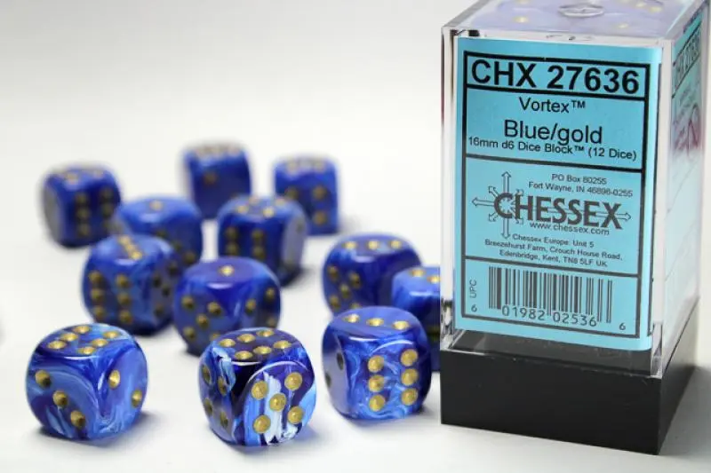 16mm D6 Dice Block(12)