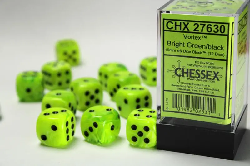 16mm D6 Dice Block(12)