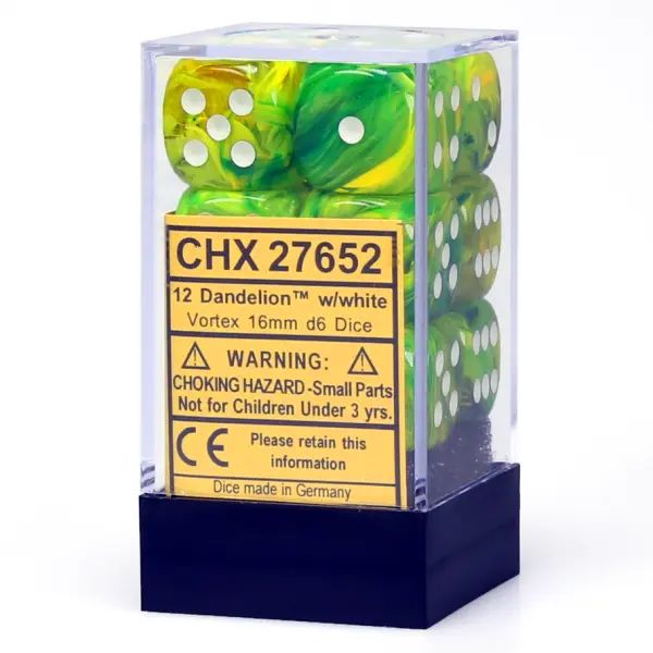 16mm D6 Dice Block(12)