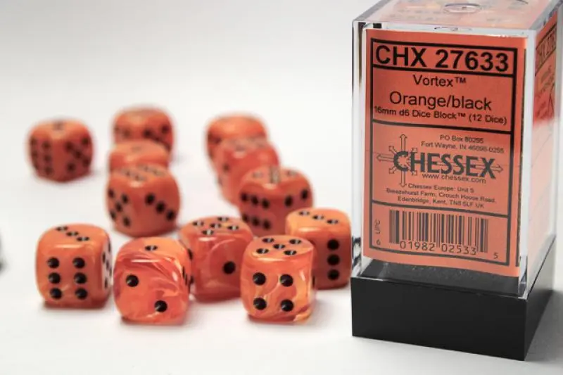 16mm D6 Dice Block(12)