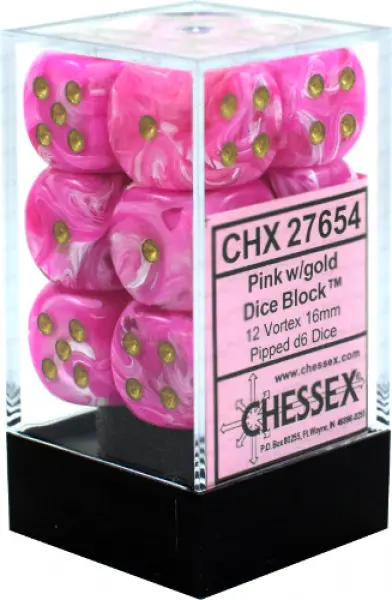 16mm D6 Dice Block(12)