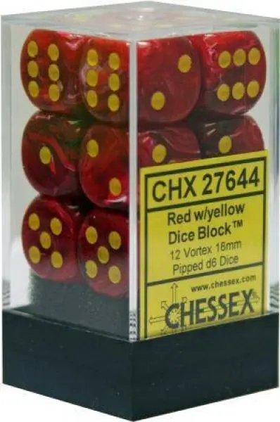 16mm D6 Dice Block(12)