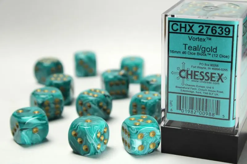 16mm D6 Dice Block(12)