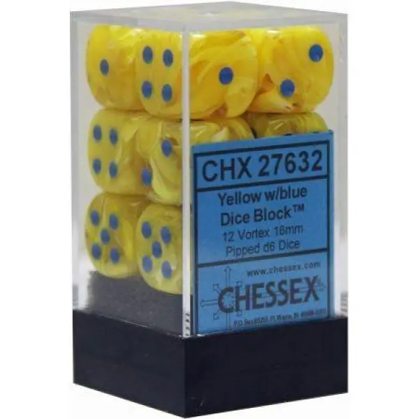 16mm D6 Dice Block(12)