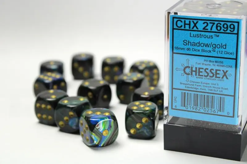 16mm D6 Dice Block(12)