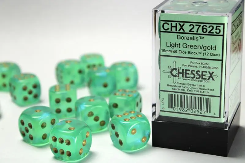 16mm D6 Dice Block(12)