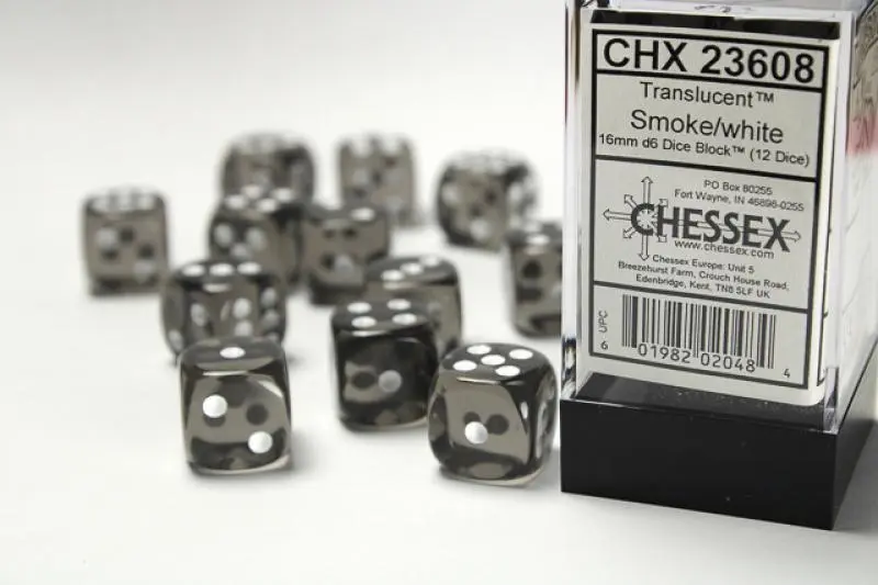 16mm D6 Dice Block (12)